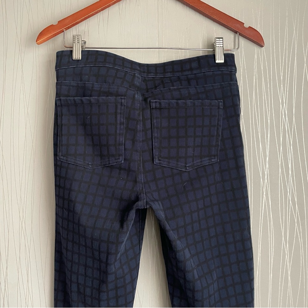 Spanx Lapis Night Check Jean-ish Leggings Size Medium - Picture 6 of 10